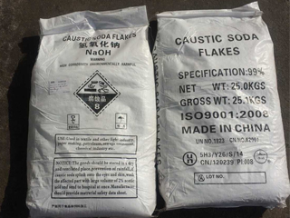 NaOH - Cautic soda Flakes 99% - Trung Quốc